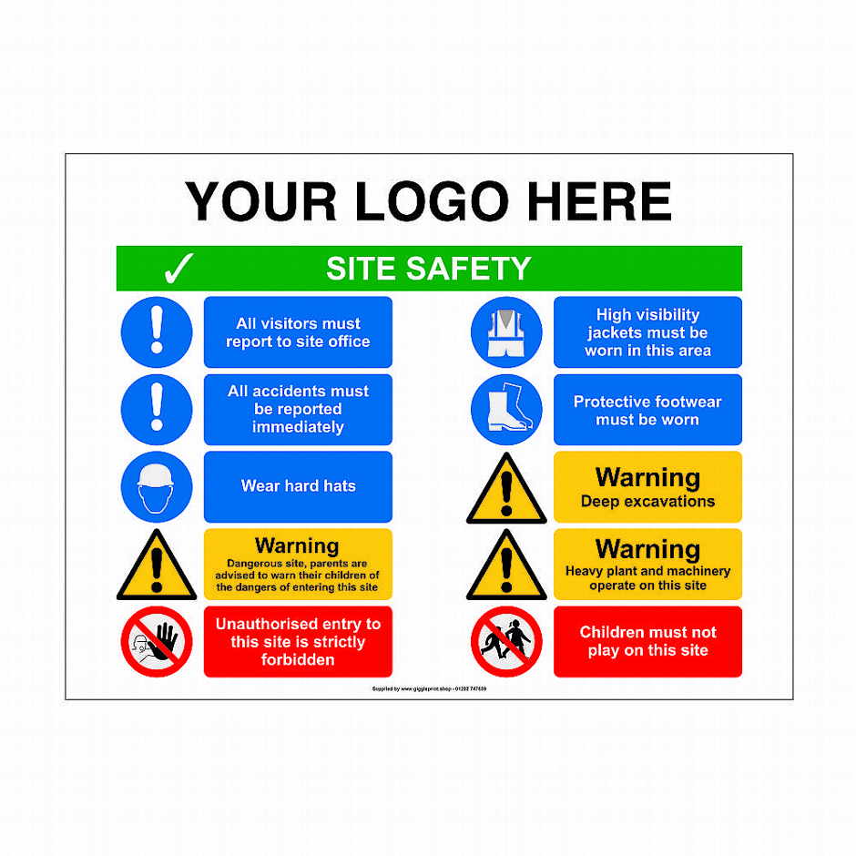 Free Printable Safety Signs V4 - Image to u
