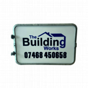 Double Sided Scaffold Sign Boards (Small)